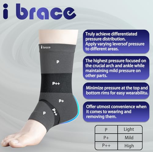 Compression Foot Sleeves (Pair) with Partial Pressure - size: Medium