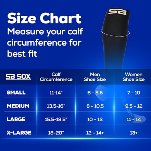 SB SOX - 3 Pairs Size X-Large Compression Socks
