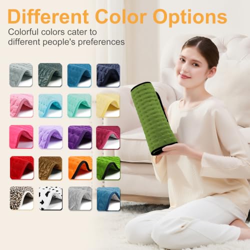 Heating Pad,Electric Heating Pad,Heating Pad for Back (GreenBlack, 24"x12") - color: Greenblack, size: 24x12 Inch