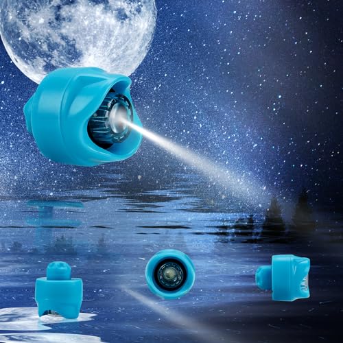 Rechargeable LED Clogs Shoes Light 2 Pcs,for Headlights for Croc 72 Hours in The Dark,for Dog Walking,Handy Camping,Night Running Gifts(Rechargeable Blue) - color: Rechargeable Blue