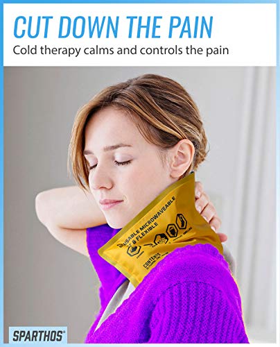 Sparthos Reusable Hot Cold Gel Ice Pack, Pain Relief - Neck (Pack of 1) - size: Neck, style: Pack of 1