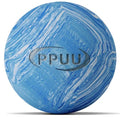 Massage Lacrosse Ball, 2.5 Inch Firm Solid Rubber Deep Tissue Ball for Myofascial Release, Plantar Fasciitis & Muscle Knot Relief, for Foot, Glutes, Shoulder Blades, Calves, 1 Count Blue-02 - color: Blue