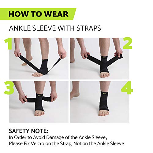 GARNO Ankle Brace for Men & Women, Plantar Fasciitis Relief & Achilles