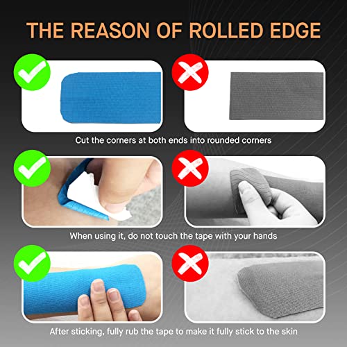 OK TAPE Kinesiology Tape Regular Original Tape 2in x 16.4ft Uncut Roll - color: Pink, size: 1 Roll