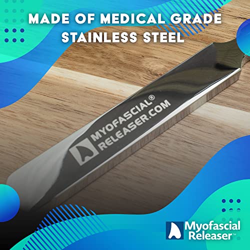 Myofascial Releaser IASTM Muscle Scraper Set, 5 Gua Sha Tools, Ease Tension
