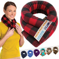 SunnyBay Microwavable Heating Pad, Neck and Shoulder Wrap, 26 inch, Buffalo - color: Buffalo