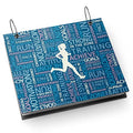 Gone For a Run BibFOLIO Race Bib Album - Running Inspiration Female - 9.5x8 - color: Running Inspiration Female