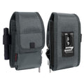 KENOBE Belt EDC Pouch, 5-Pocket Cell Phone/Tool Holder, Gray - color: Gray