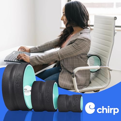 Chirp Wheel+ Foam Roller 3-Pack, Back & Neck Pain Relief, Mint - size: 3 Pack