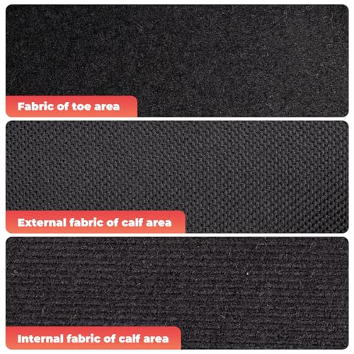 ROCKBROS Winter Ankle Brace for Women Men Ankle Compression Sleeve Support Adjustable Ankle Wrap for Cycling Riding Motorcycle