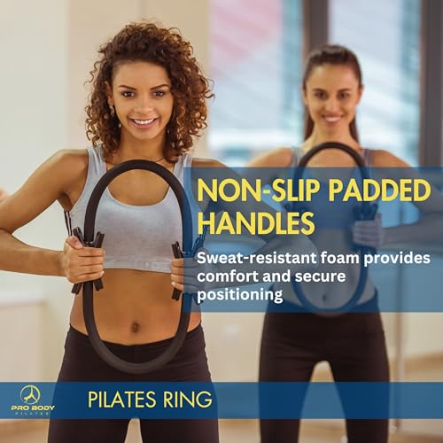 ProBody Pilates Circle - 14 Inch Magic Circle Pilates Ring - color: Yellow