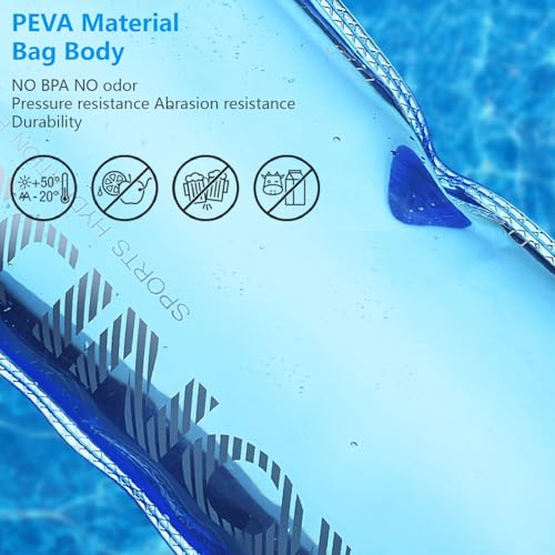 JEELAD TPU Hydration Bladder Water Bladder Ultra-Durable Water Storage Bladder for Hydration Backpacks Outdoor Hiking Running Cycling Camping Climbing - size: 01 - 2L - TPU Water Bladder