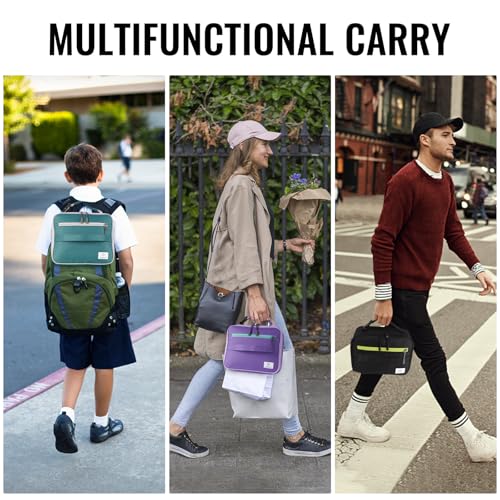 Genteen Lunch Box Kids, Insulated Lunch Bag Kids Boys Girls Back to School, Soft Lunch Box for Men Reusable Lunchbox for Office,Outdoor,School (Black) - color: 1pk Black