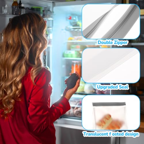 Reusable Ice Storage Bags - color: grey