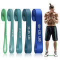 5-Level Resistance Bands for Working Out, Pull Up Assistance Bands - color: Blue Gradient