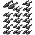 VZZNN 16 Pairs Plastic Shoe Stretcher Men, Adjustable Shoe Trees