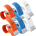 Watersay 6 Pcs 2" Packing Tape Gun Heavy Duty Tape Dispenser for Packing