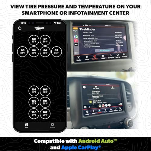 TireMinder Smart TPMS with 10 Transmitters for RVs, MotorHomes, 5th Wheels, Motor Coaches and Trailers - size: 10 Transmitters