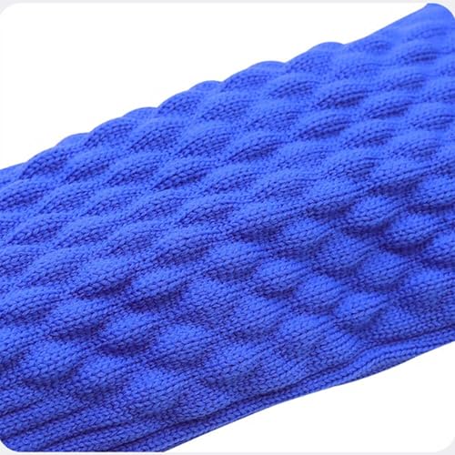 COUVER Unisex Long Leg Compression Sleeves - color: Blue - Overknee, size: Medium
