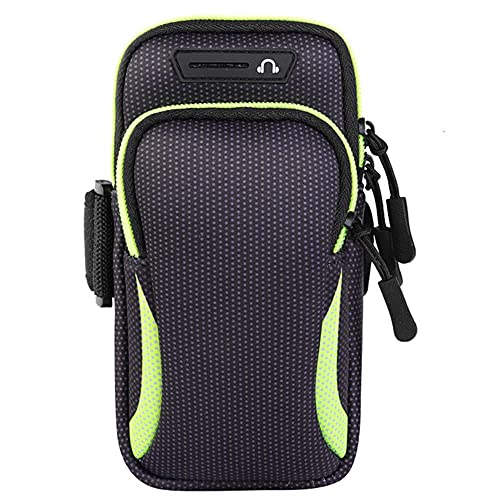 Leadigol Phone Arm Bands for Running, Women Men Armband Cell Phone Holder,Arm Bands on Exercise Workout Gym,Adjustable Strap Pouch, Running Armband Cell Phone Holder,Key Pouch Bag