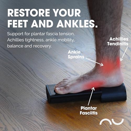 nuBase PIVOT Split-Board Foot and Ankle Strengthener for Plantar Fasciitis