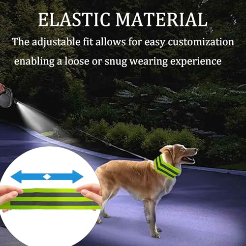 Reflective Bands for Arm - color: Green