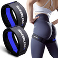 MANUEKLEAR Blood Flow Restriction Bands for Women Butt Lift - color: Blue