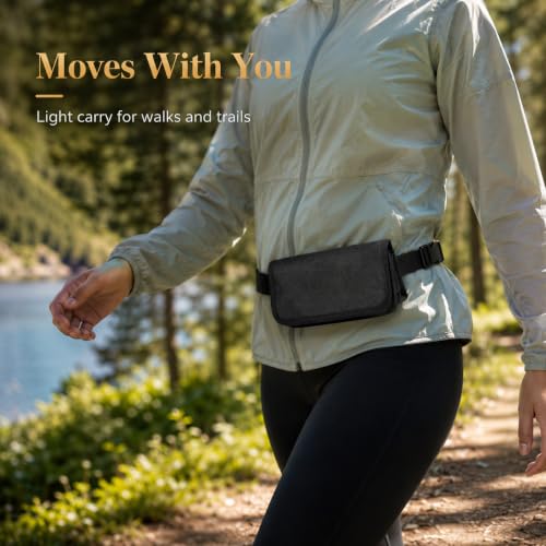 Toddmomy Ladies Fanny Pack Cashier Bag Woman Waist Bag Cashier Pouch Small Change Miss Black Ticket Cashier