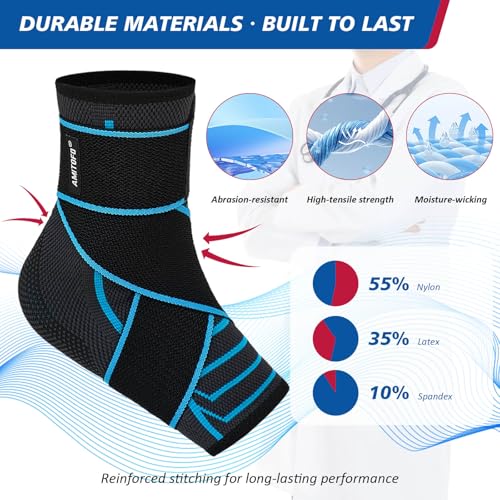 Ankle Brace Plantar Fasciitis Relief, Adjustable Strap Men Women - color: Grey, size: Medium