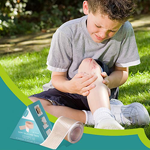 Dimora Silicone Tape 1 Roll, 1.6 x 59 Inch Each - color: Beige-Silicone Tape 1 Rolls