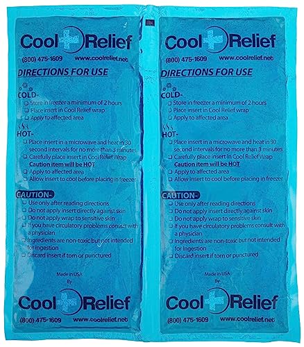 Large Reusable Ice Pack for Back Pain, Knee & Shoulder Surgery Recovery - 11" x 12" Hot/Cold Flexible Gel Compress - Customizable: Can Be Cut into Two 5.5" x 12" Packs