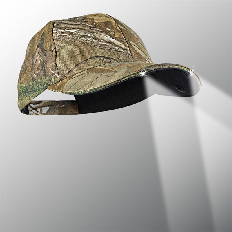 Panther Vision POWERCAP 20/00 LED Lighted Hats - High Output Ultra-Bright Hands Free LED Lighted Battery Powered Cap - Realtree Xtra (CL2-161) - color: Realtree Xtra