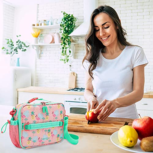 Bentgo Kids Prints Double-Insulated Reusable Lunch Bag - color: Tropical