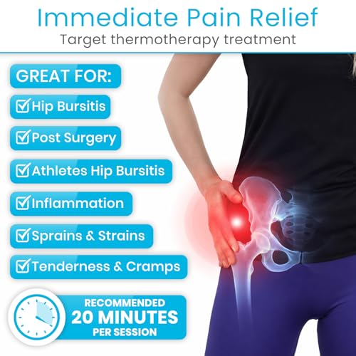 Arctic Flex Hip Ice Pack Wrap After Surgery - Pain Relief for Flexor, Hip