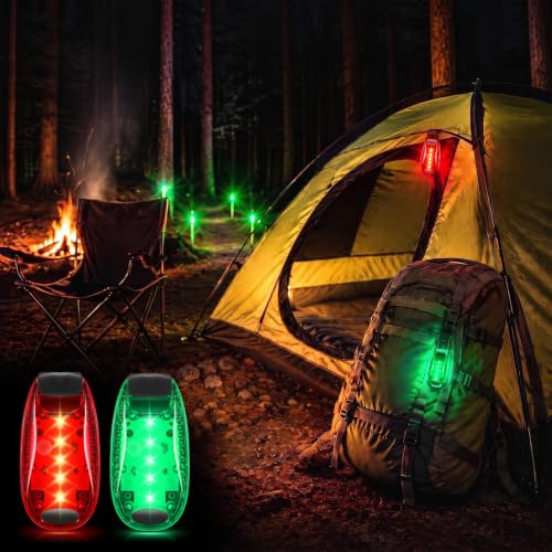 Copkim 30/60/100 Pcs LED Running Light Bulk - color: Red, Green