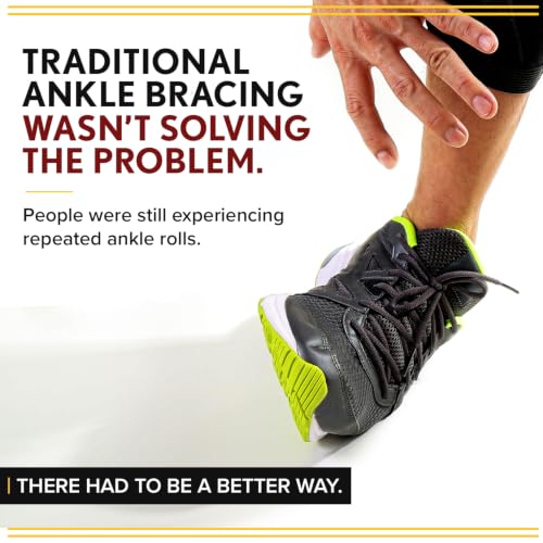 Ultra High-5 Rigid Ankle Brace – Chronic Ankle Instability, Boot Ready - size: Medium (Pack of 1)