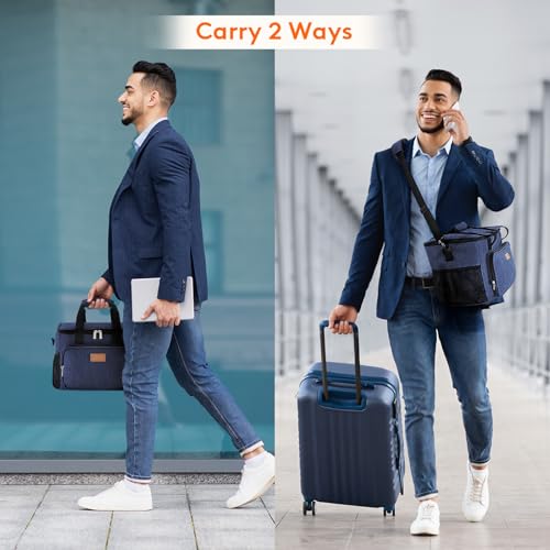 Lifewit Insulated Lunch Box for Men, Lunch Bag Cooler Women, 32-Can 20L - color: Dark Blue, size: Large(15L)