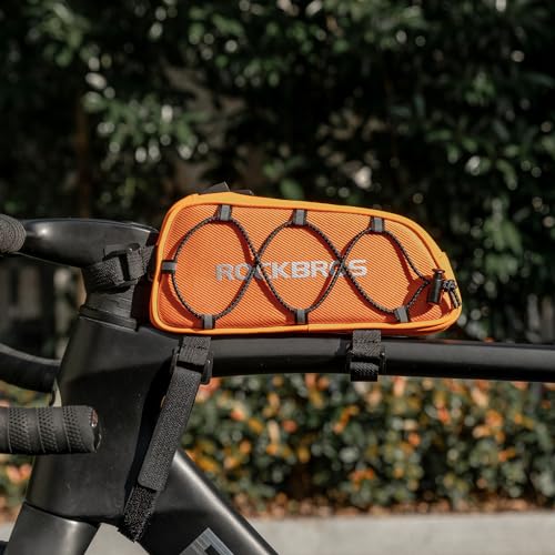 ROCKBROS Top Tube Bike Bag Narrow Slim Design Lightweight Portable - color: STYLE 4