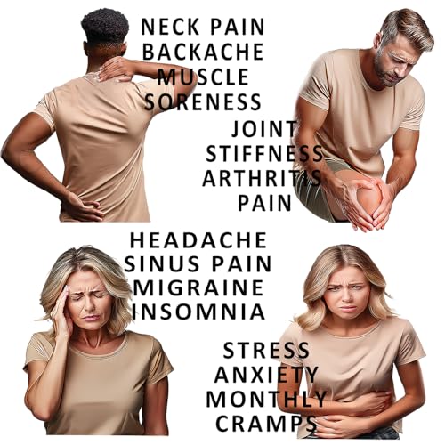 Heat Pack - Microwavable Heating Pads - Microwave Heating Pad for Pain Relief & Comfort - Suitable for The Neck, Back, Shoulders, Hips, Stomach Cramps & More - Neck Heat Wrap - Gift - size: WIDE, style: Starlit Waves