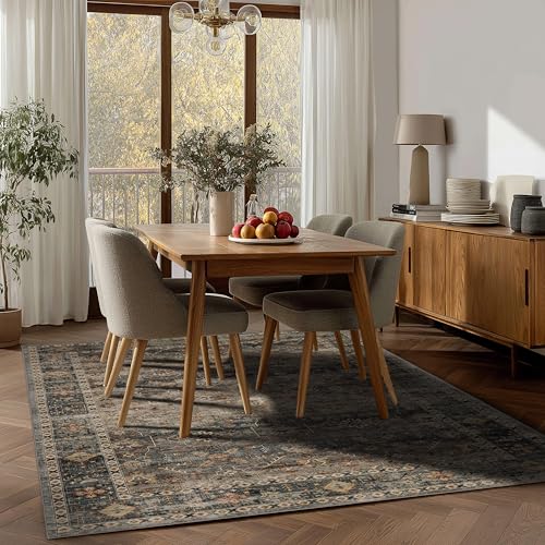 Ruaruarug Washable Area Rug 5×7 for Living Room, Ultra Soft, Camel - color: Camel, size: 5' x 7' (Rectangular)