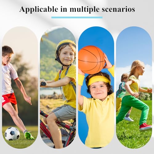 Haysandy 4 Pcs Kids Ankle Brace Support, Gray, 10-15 Years - color: Gray, size: 10-15 Years