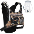 Zelvot Running Vest with 2L Water Bladder, Hydration Backpack, U.S. Design Patent, Lightweight Hydration Pack with Gear Holder, Reflective Chest Pack for Men Women - color: Tree Camouflage, size: Medium-Large