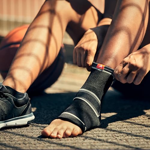 Adidas Knitted Support Sleeve, Ergonomic Compression Sleeve - size: Large, style: Ankle Support