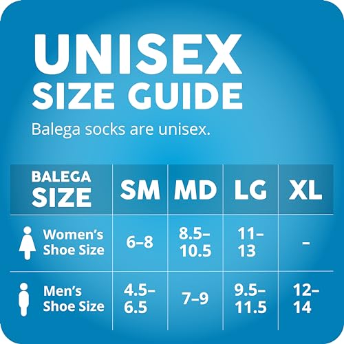 Balega Unisex Adult UltraGlide Friction-Free No-Show Running Socks (1-Pair) - color: Lake Blue/Grey Heather, size: Small