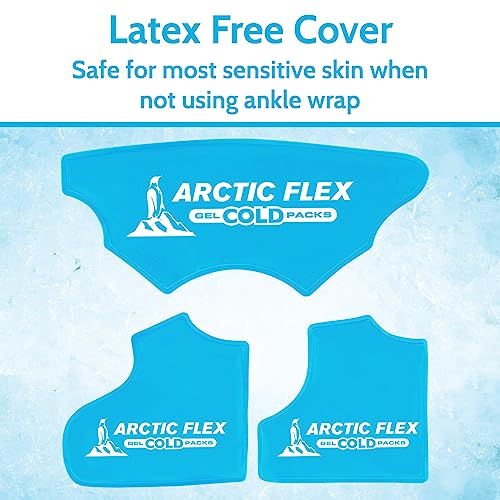 Arctic Flex Gel Replacement Packs - Ice Packs Reusable for Ankle Ice Brace - size: Ankle