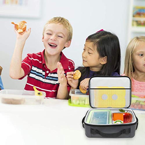 Healthy Packers Ice Packs for Lunch Boxes, Slim Cooler Ice Packs - color: Yellow (4 Pack)