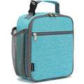 FlowFly Kids Lunch box Insulated Soft Bag Mini Cooler Back to School Thermal Meal Tote Kit for Girls, Boys, Sea Blue - color: Sea Blue