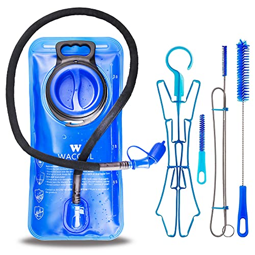 WACOOL 2L 2.5L 3L BPA Free PEVA Hydration Pack Bladder Leak-Proof Water Reservoir - size: 2 Liter