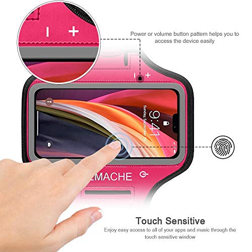 Armband for iPod Touch 7 6 5 4 Generation Armband (Rosy) - color: Rosy