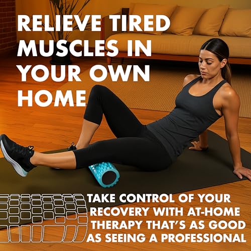 321 STRONG Patented 3-Zone Massage Roller, Medium Density for Exercise - color: Alien